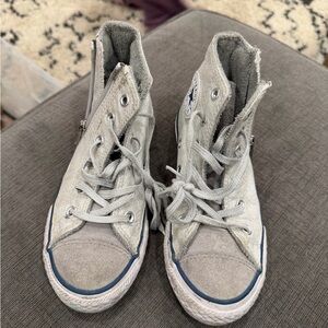 Converse Light Gray High-Tops